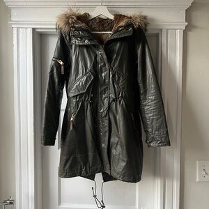 Sam New York Fur Lined Parka